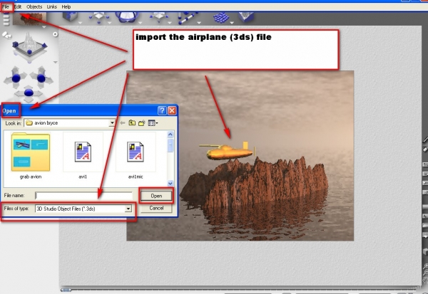 Creation of Rocky island aviator: Step 11